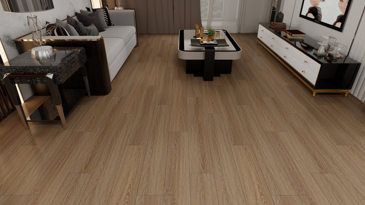 Butter Cream vinyl flooring by Floor Tek - view 2