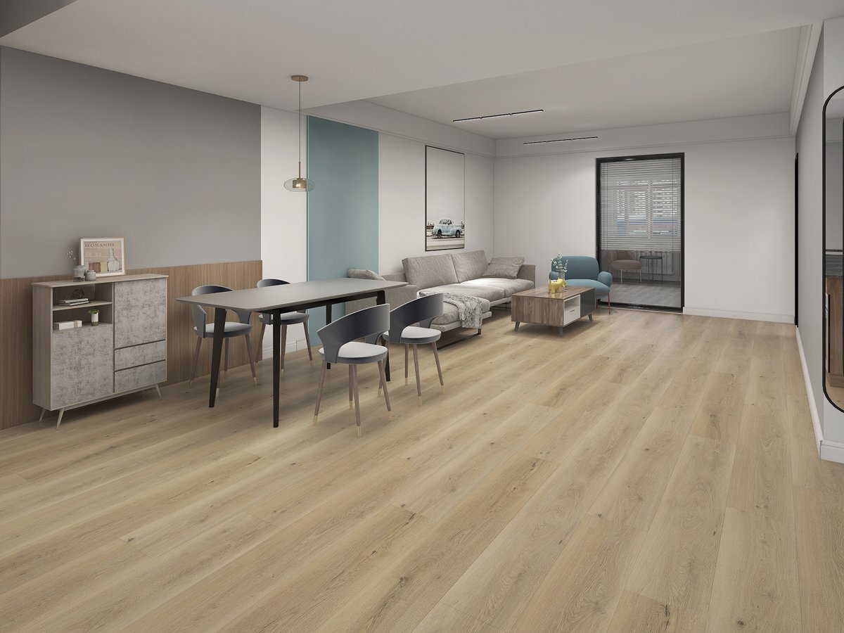 Burly vinyl flooring by Floor Tek - view 2