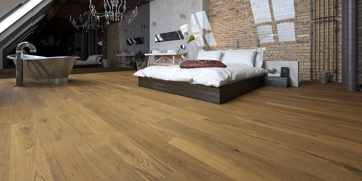 White Oak Cutler engineered hardwood flooring by Twelve Oaks - view 2