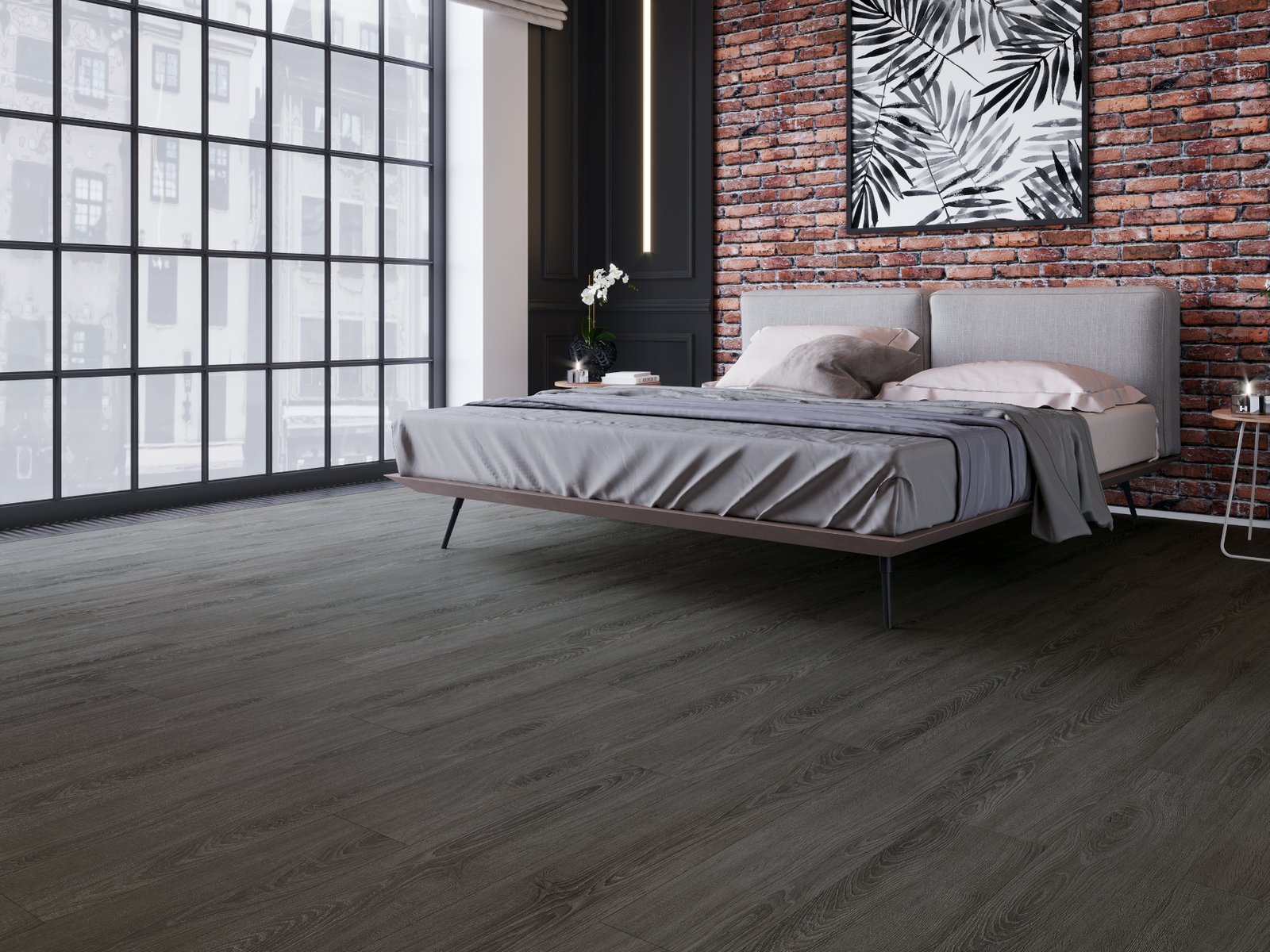 Overcast vinyl flooring by Biyork - view 2