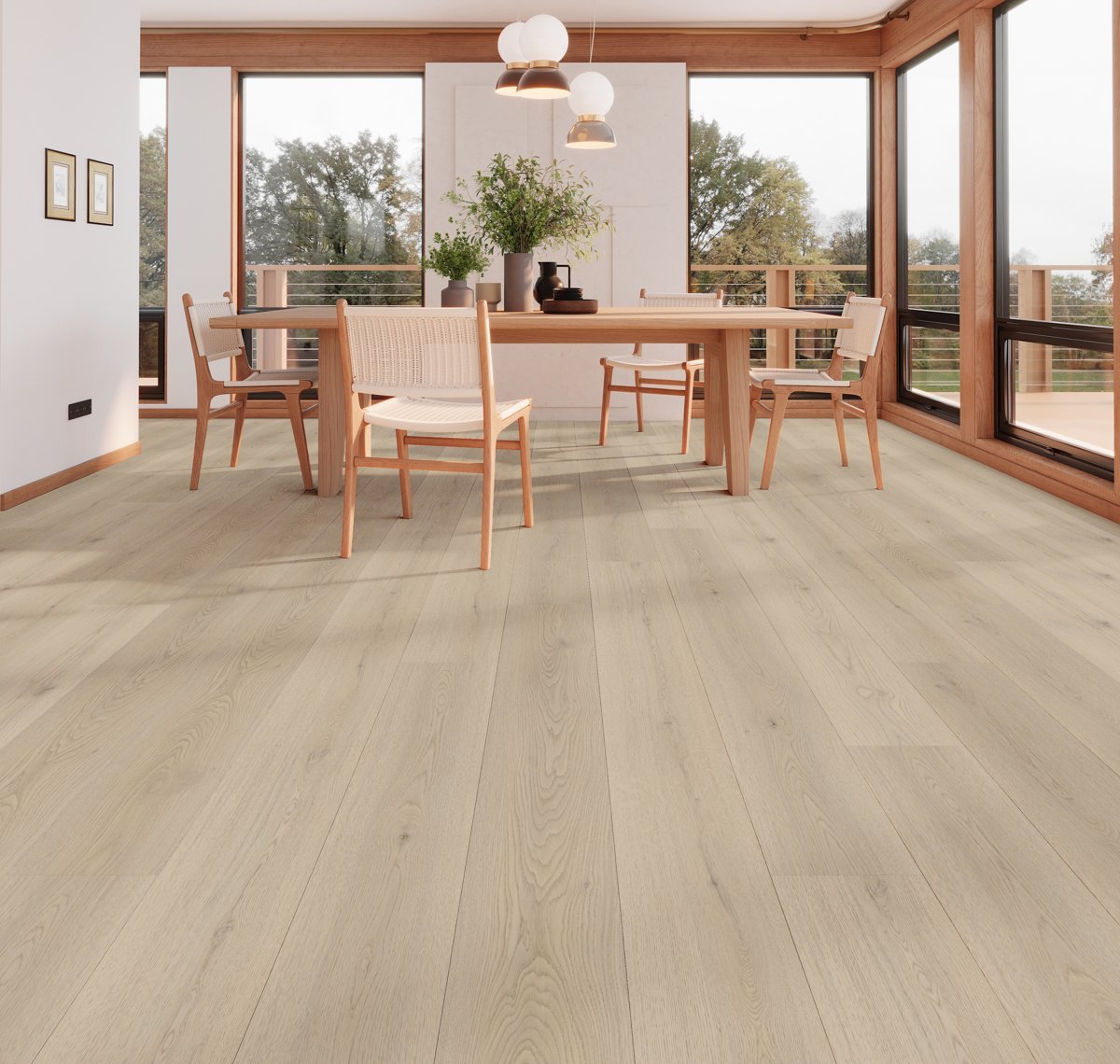 Violet vinyl flooring by Floor Tek - view 2